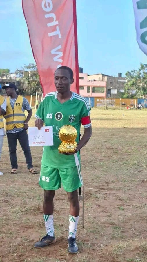 RWAFA FC Captain Ashraf Gomba Named Best Player of 82 Sports Tournament